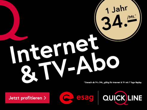 Quickline Werbung