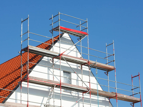 Die Sanierung der Gebäudehülle führt zu mehr Energieeffizienz im Gebäude.