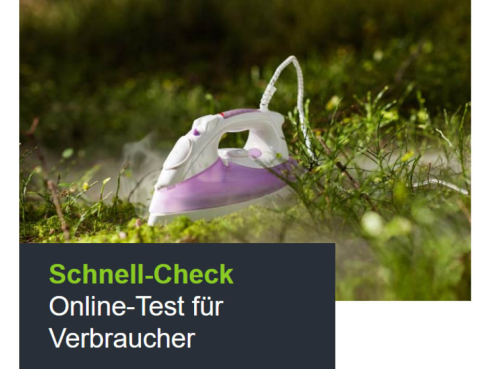 Schnell-Check - Online-Test für Verbraucher