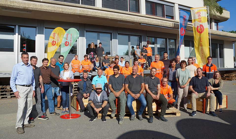 Gruppenbild ESAG-Mitarbeitende